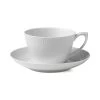 Royal Copenhagen White Fluted Teetasse