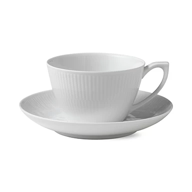 Royal Copenhagen White Fluted Teetasse 3 Royal Copenhagen White Fluted Teetasse