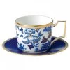 Wedgwood Hibiscus Teetasse