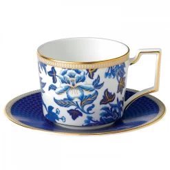 Wedgwood Hibiscus Teetasse