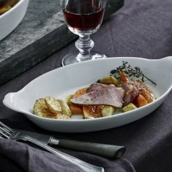 Pillivuyt Servierteller Oval Weiß -Küchenwelt Verkauf 37719 01 02 436ed4ead6