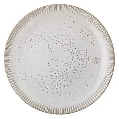 Bloomingville Thea Teller Steingut Grau