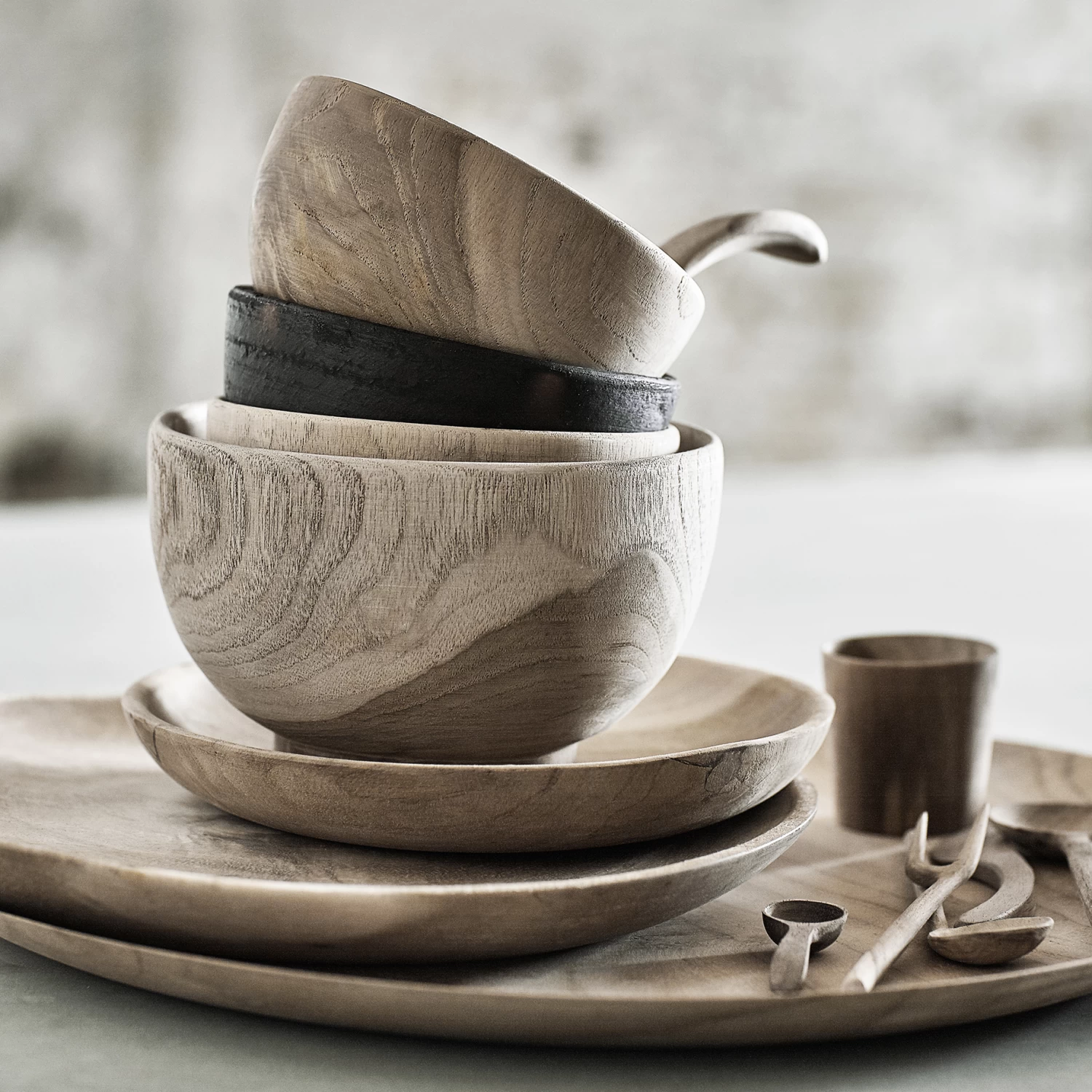 Muubs Teak Eierbecher 5 Muubs Teak Eierbecher – Bild 3