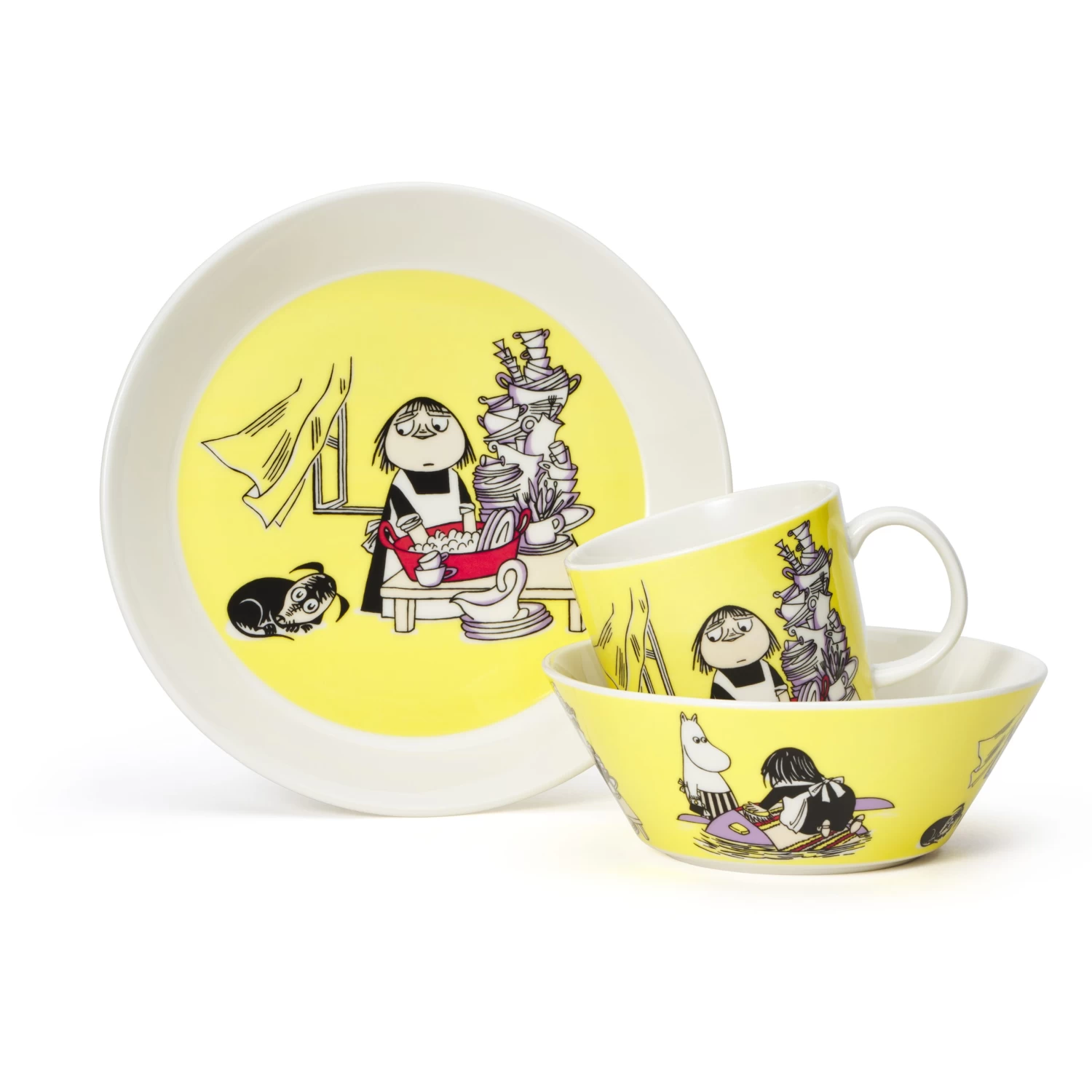 Arabia Misabel Mumin Tasse Gelb 6 Arabia Misabel Mumin Tasse Gelb – Bild 4