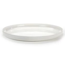 Serax Base Servierteller Mit Hohem Rand Weiß