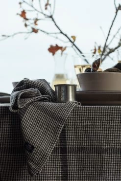 Lexington Pepita Check Cotton Linen Stoffserviette 50 X 50cm -Küchenwelt Verkauf 512874 01 6 EnvironmentImage a574df68c2