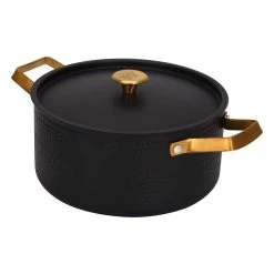 Arvet Gehämmerter Schwarzer Topf Mit Deckel -Küchenwelt Verkauf 513365 01 3 ProductImageExtra c25f8e222f
