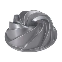 Nordic Ware Heritage Bundt Backform Silber