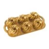 Nordic Ware Heritage Bundtlette Backform Gold -Küchenwelt Verkauf 515990 01 1 ProductImageMain 1198a0f88a
