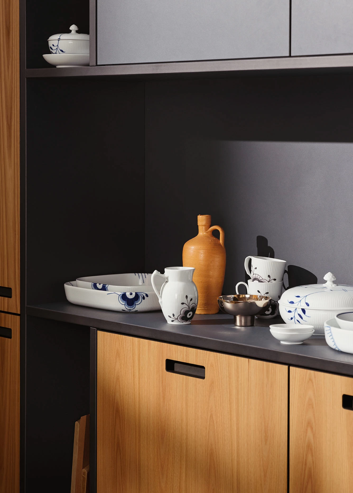 Royal Copenhagen Blue Fluted Mega Schale Mit Deckel 7 Royal Copenhagen Blue Fluted Mega Schale Mit Deckel – Bild 5