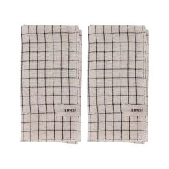 Ernst Servietten Gestreift 2er-Pack 40 X 40 Cm