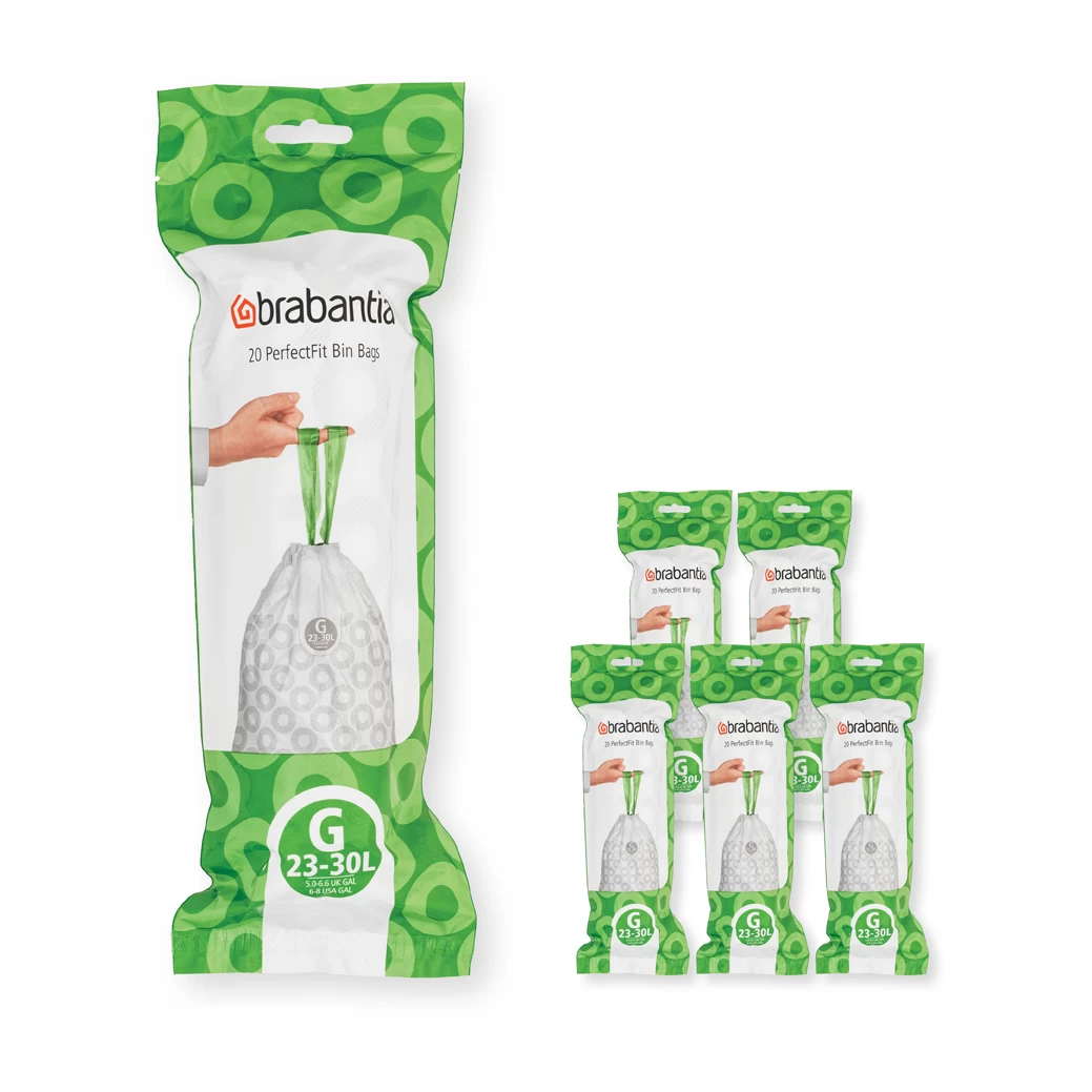 Brabantia PerfectFit Müllbeutel 120 Stück 3 Brabantia PerfectFit Müllbeutel 120 Stück