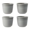 Morgon Grau Tasse 4er Pack