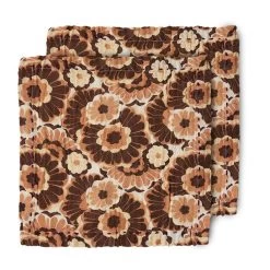 Floral Baumwollserviette 30 X 30cm 2er Pack